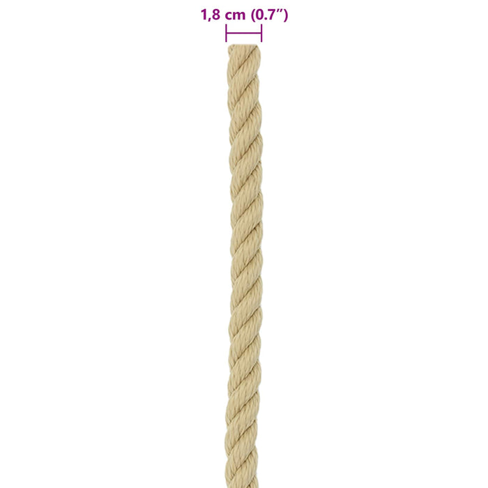 Sfoară de Barcă 25 m 1.8 natural PP WALTI