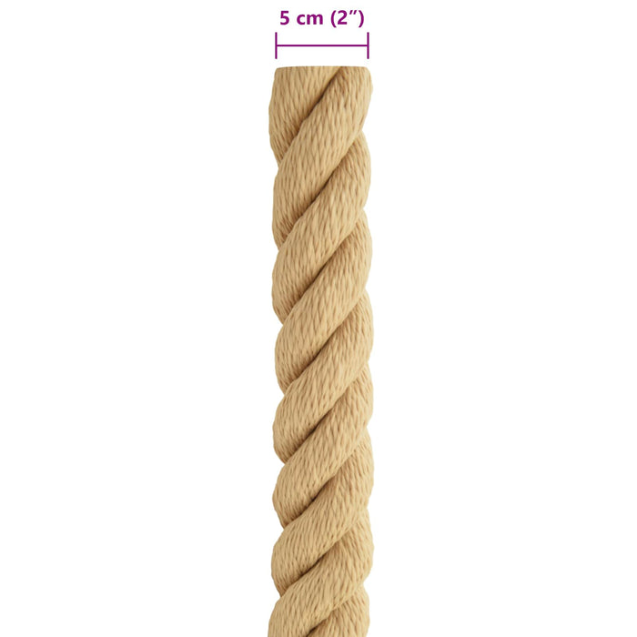 Sfoară de Barcă 10 m 5 natural PP WALTI