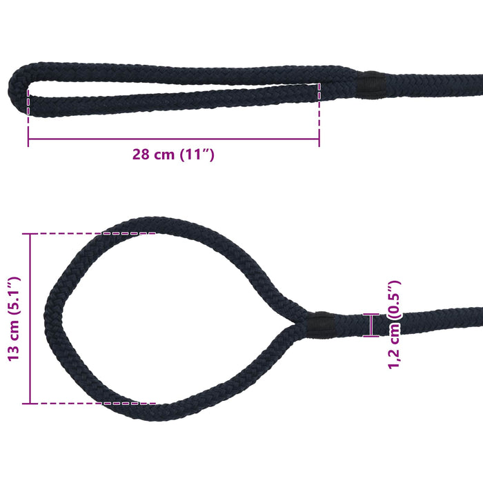 Sfoară de Barcă 15 m 1.2 Albastru regal Poliester WALTI