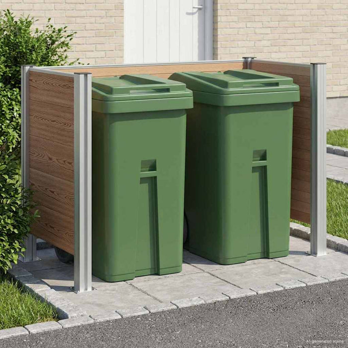 Împrejmuire pentru Coș de Gunoi Maro 161 x 85 x 115 cm - WALTI WALTI