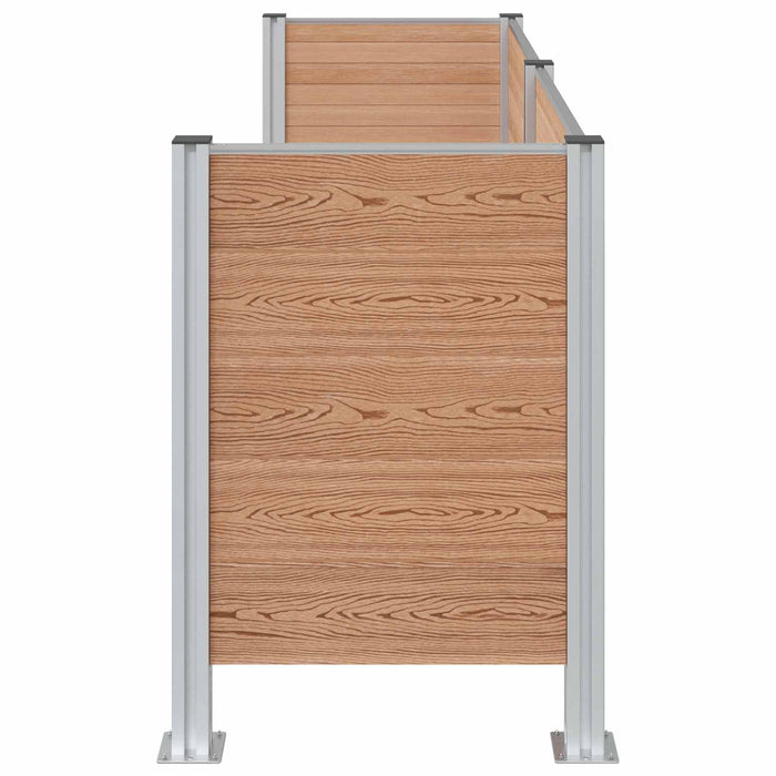 Împrejmuire pentru Coș de Gunoi Maro 237 x 85 x 115 cm - WALTI WALTI