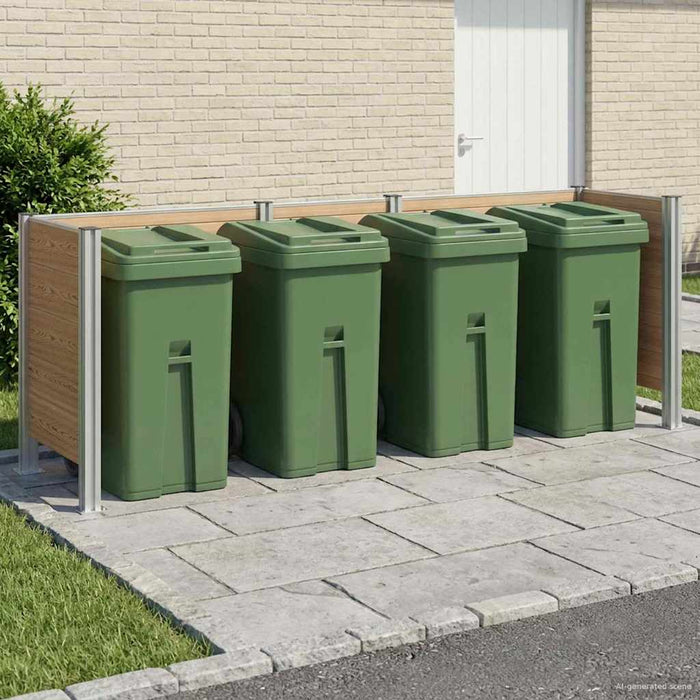 Împrejmuire pentru Coș de Gunoi Maro 315 x 85 x 115 cm - WALTI WALTI