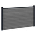 Panou de Gardă 7 pcs WPC și Aluminiu Gri - WALTI WALTI