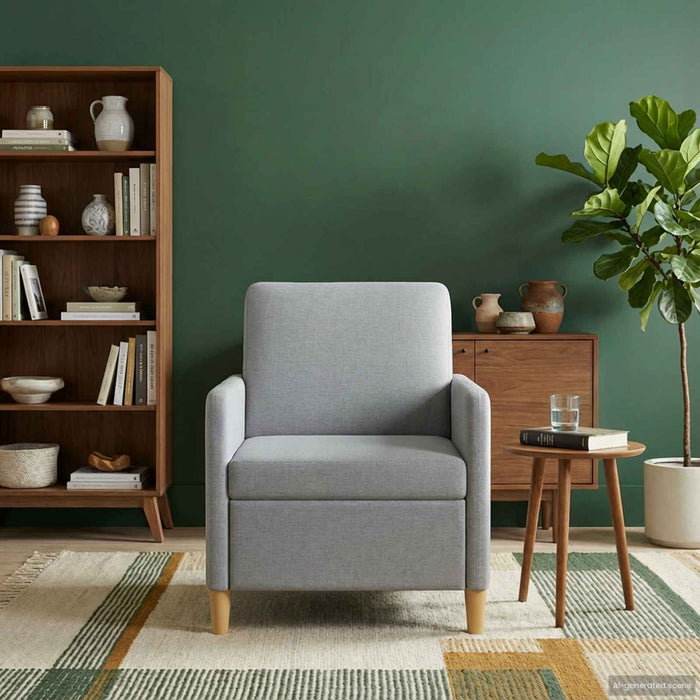 Sofa cu Spațiu de Depozitare Gri deschis 72 x 78 x 87 cm - WALTI WALTI