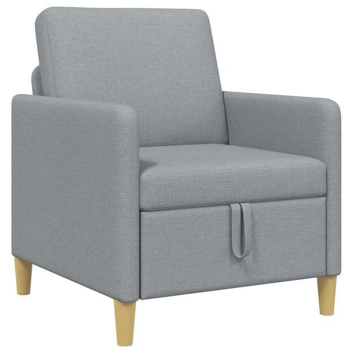 Sofa cu Spațiu de Depozitare Gri deschis 72 x 78 x 87 cm - WALTI WALTI