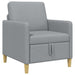 Sofa cu Spațiu de Depozitare Gri deschis 72 x 78 x 87 cm - WALTI WALTI