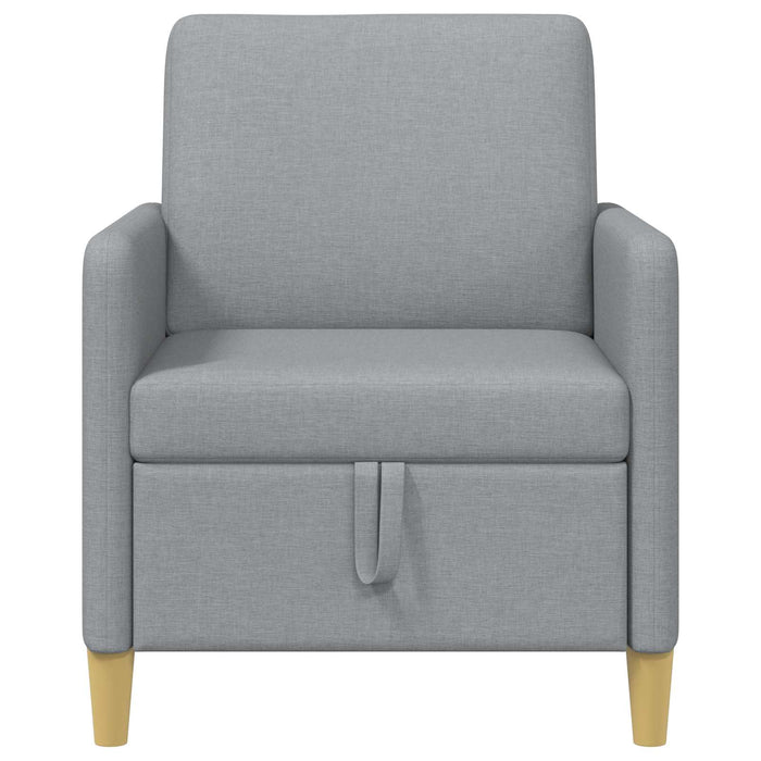 Sofa cu Spațiu de Depozitare Gri deschis 72 x 78 x 87 cm - WALTI WALTI