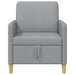 Sofa cu Spațiu de Depozitare Gri deschis 72 x 78 x 87 cm - WALTI WALTI