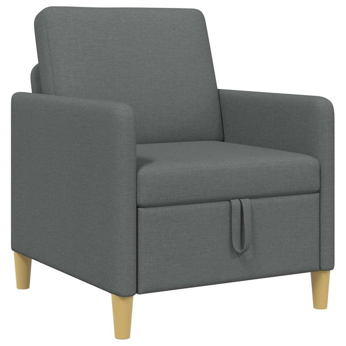 Sofa cu Spațiu de Depozitare Gri închis 72 x 78 x 87 cm - WALTI WALTI