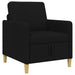 Sofa cu Spațiu de Depozitare Negru 72 x 78 x 87 cm Poliester - WALTI WALTI