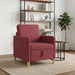 Sofa cu Spațiu de Depozitare Roșu Vin 72 x 78 x 87 cm Poliester - WALTI WALTI