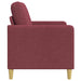 Sofa cu Spațiu de Depozitare Roșu Vin 72 x 78 x 87 cm Poliester - WALTI WALTI