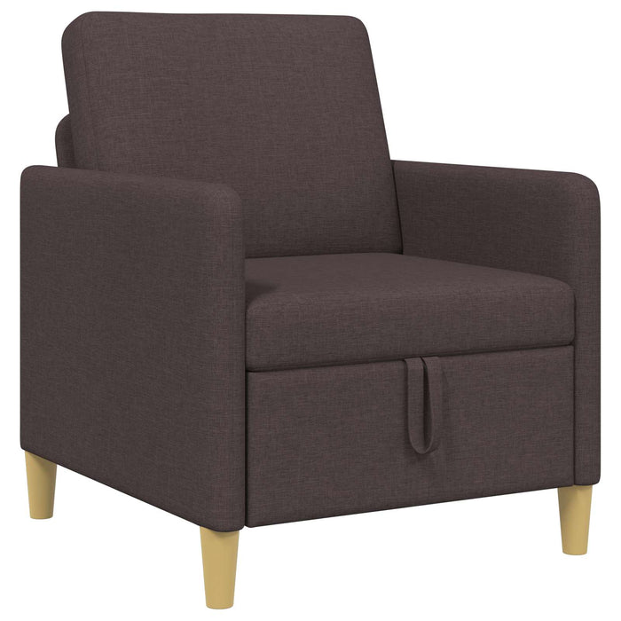 Sofa cu Spațiu de Depozitare Maro închis 72 x 78 x 87 cm - WALTI WALTI