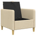 Sofa cu Spațiu de Depozitare Crem 72 x 78 x 87 cm Poliester - WALTI WALTI