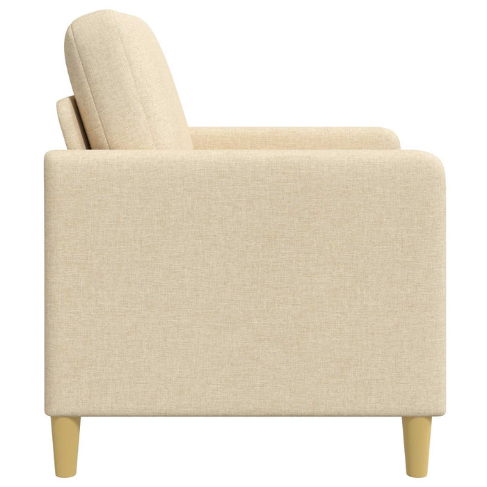 Sofa cu Spațiu de Depozitare Crem 72 x 78 x 87 cm Poliester - WALTI WALTI