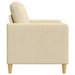 Sofa cu Spațiu de Depozitare Crem 72 x 78 x 87 cm Poliester - WALTI WALTI