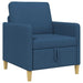 Sofa cu Spațiu de Depozitare albastru 72 x 78 x 87 cm Poliester - WALTI WALTI