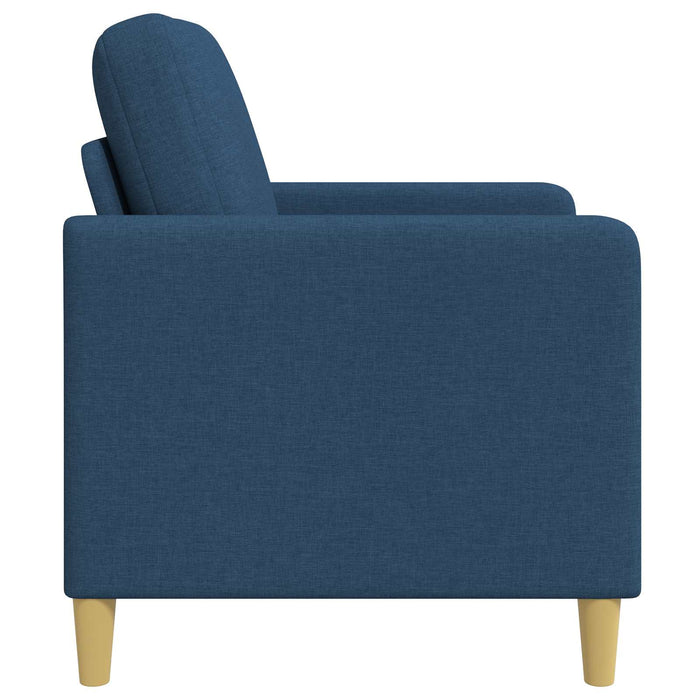 Sofa cu Spațiu de Depozitare albastru 72 x 78 x 87 cm Poliester - WALTI WALTI
