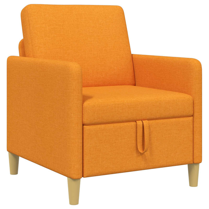 Sofa cu Spațiu de Depozitare Galben Întunecat 72 x 78 x 87 cm WALTI
