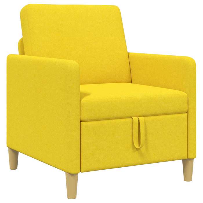 Sofa cu Spațiu de Depozitare Galben Deschis 72 x 78 x 87 cm WALTI