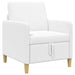 Sofa cu Spațiu de Depozitare Alb 72 x 78 x 87 cm Poliester - WALTI WALTI