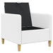 Sofa cu Spațiu de Depozitare Alb 72 x 78 x 87 cm Poliester - WALTI WALTI