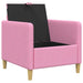 Sofa cu Spațiu de Depozitare Roz 72 x 78 x 87 cm Poliester - WALTI WALTI