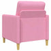Sofa cu Spațiu de Depozitare Roz 72 x 78 x 87 cm Poliester - WALTI WALTI