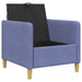 Sofa cu Spațiu de Depozitare Albastru Jeans 72 x 78 x 87 cm - WALTI WALTI