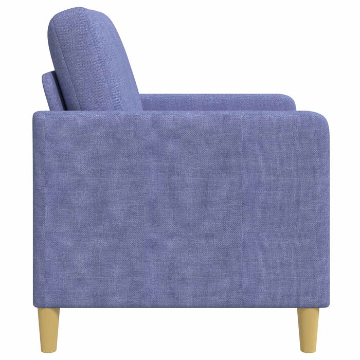 Sofa cu Spațiu de Depozitare Albastru Jeans 72 x 78 x 87 cm - WALTI WALTI
