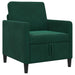 Sofa cu Spațiu de Depozitare Verde închis 72 x 78 x 87 cm - WALTI WALTI