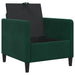 Sofa cu Spațiu de Depozitare Verde închis 72 x 78 x 87 cm - WALTI WALTI