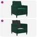 Sofa cu Spațiu de Depozitare Verde închis 72 x 78 x 87 cm - WALTI WALTI