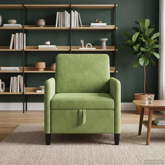 Sofa cu Spațiu de Depozitare Verde deschis 72 x 78 x 87 cm - WALTI WALTI