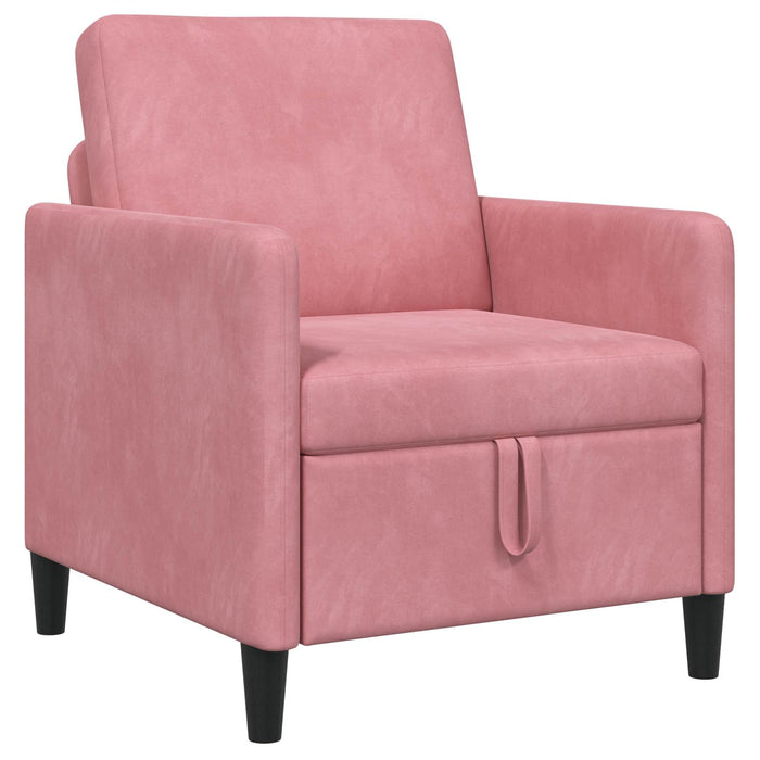 Sofa cu Spațiu de Depozitare Roz 72 x 78 x 87 cm Poliester - WALTI WALTI