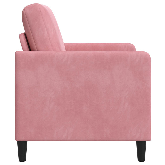 Sofa cu Spațiu de Depozitare Roz 72 x 78 x 87 cm Poliester - WALTI WALTI