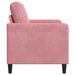 Sofa cu Spațiu de Depozitare Roz 72 x 78 x 87 cm Poliester - WALTI WALTI