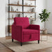 Sofa cu Spațiu de Depozitare Roșu Vin 72 x 78 x 87 cm Poliester - WALTI WALTI