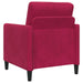 Sofa cu Spațiu de Depozitare Roșu Vin 72 x 78 x 87 cm Poliester - WALTI WALTI
