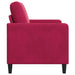 Sofa cu Spațiu de Depozitare Roșu Vin 72 x 78 x 87 cm Poliester - WALTI WALTI