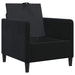 Sofa cu Spațiu de Depozitare Negru 72 x 78 x 87 cm Poliester - WALTI WALTI