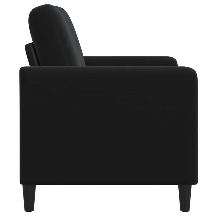 Sofa cu Spațiu de Depozitare Negru 72 x 78 x 87 cm Poliester - WALTI WALTI