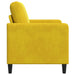 Sofa cu Spațiu de Depozitare Galben 72 x 78 x 87 cm Poliester - WALTI WALTI