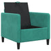 Sofa cu Spațiu de Depozitare Turcoaz 72 x 78 x 87 cm Poliester - WALTI WALTI