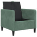 Sofa cu Spațiu de Depozitare Verde Mării 72 x 78 x 87 cm - WALTI WALTI