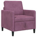 Sofa cu Spațiu de Depozitare Violet 72 x 78 x 87 cm Poliester - WALTI WALTI