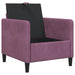 Sofa cu Spațiu de Depozitare Violet 72 x 78 x 87 cm Poliester - WALTI WALTI