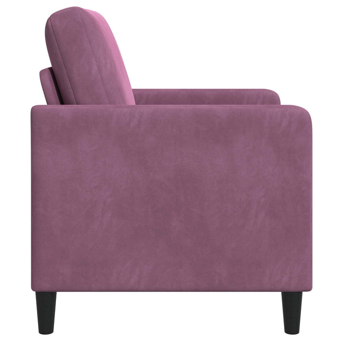 Sofa cu Spațiu de Depozitare Violet 72 x 78 x 87 cm Poliester - WALTI WALTI