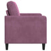 Sofa cu Spațiu de Depozitare Violet 72 x 78 x 87 cm Poliester - WALTI WALTI