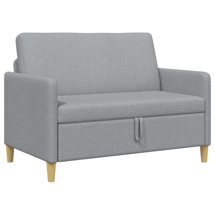 Sofa cu Spațiu de Depozitare Gri deschis 122 x 78 x 87 cm - WALTI WALTI
